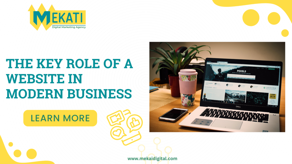 Role of a Website in business